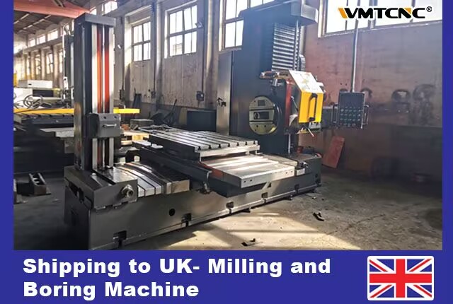 Milling and boring machine